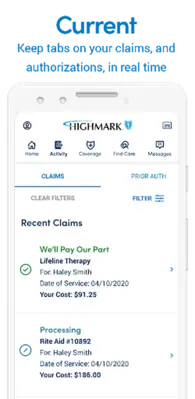 Highmark Plan android App screenshot 1
